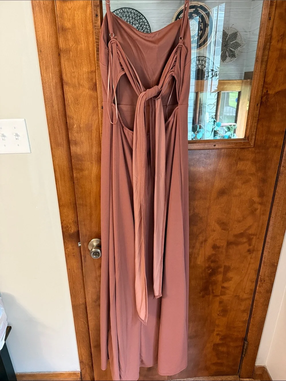 Birdy Grey Rusty Rose Spaghetti Strap Maxi Dress - Picture 3 of 4